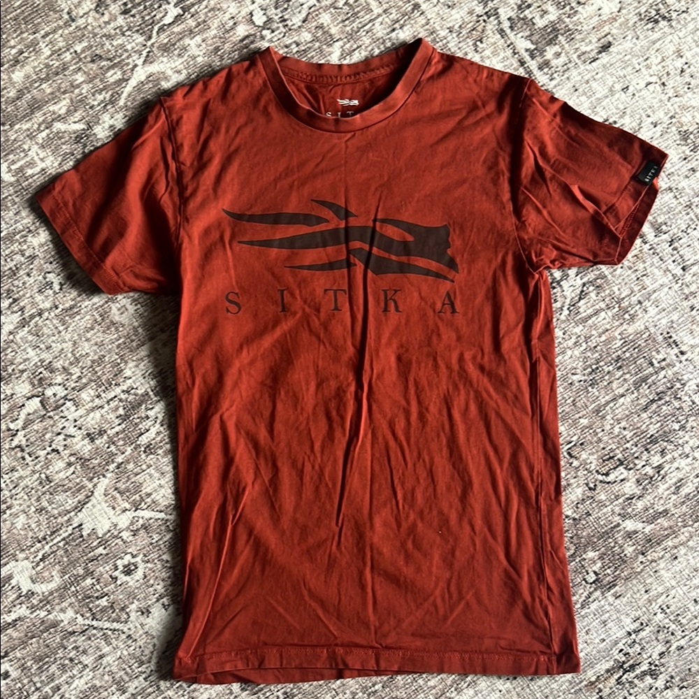 Sitka Men's Red T-Shirt